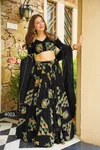 Vallari Vol 4 By Lucaya Crepe Silk Printed Lehenga Choli